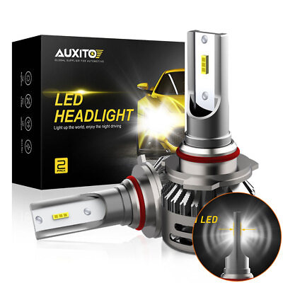 #ad AUXITO 9012 HIR2 LED Headlight Bulb Replace High Lo Beam 120W 18000LM 6500K $20.99