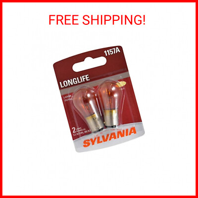 #ad SYLVANIA 1157A Long Life Miniature Amber Bulb Ideal for Park and Turn Light $7.85