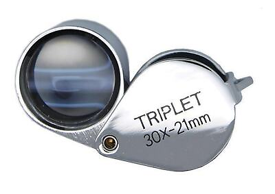 #ad 30 x 21 mm Triplet Jeweler#x27;s Loupe $14.95