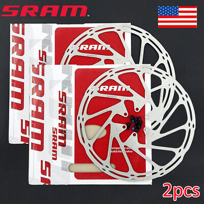 #ad 2pcs SRAM Centerline Brake Rotor 160 180 203mm 6 Bolt MTB Bike Hydraulic Brakes $38.07