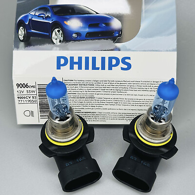 #ad PHILIPS 9006 CVS2 Upgrade CrystalVision Ultra Headlight Bulb 2PCS NEW $19.66