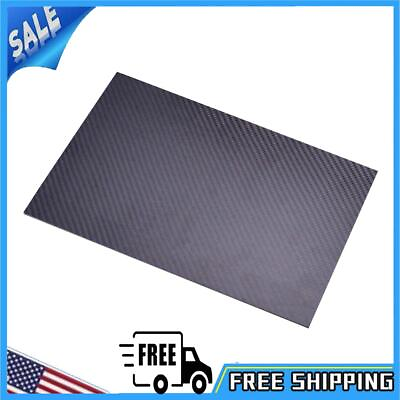 #ad 75x125mm Carbon Fiber Plate Panel Sheets 0.5 1 1.5 2 3mm Thickness DIY Material $8.99