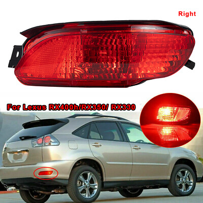 #ad Rear Right Side Marker Bumper Light Red fits 04 06 Lexus RX330 07 09 Lexus RX350 $18.97