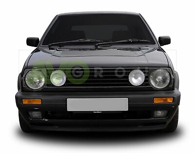 #ad Front grill without emblem badgeless grill for VW Golf 2 1983 1992 4 headli... $119.98