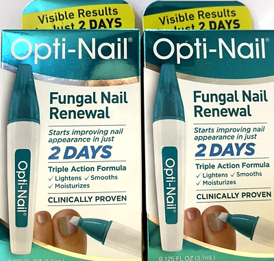 #ad Lot of 2 Opti Nail Fungal Nail Repair Pen 0.125 oz $17.77