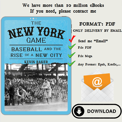 #ad The New York Game: Baseball and the Rise of a New City by Kevin Baker $7.99