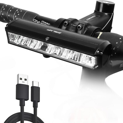 #ad iOhn 3250 Lumens Bicycle Light Front Bike Light 8000mAh Flashlight USB Charging $49.49