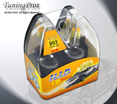 #ad Retail Box Yellow Xenon HID 37.5W 893 Foglight Bulbs $10.20