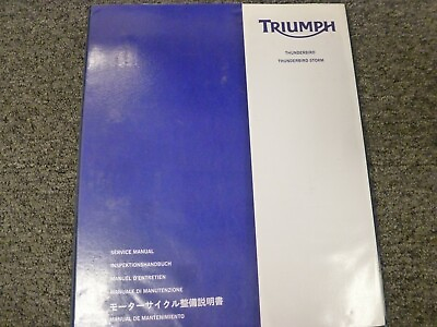 #ad 2009 2012 Triumph Thunderbird Storm LT 1600 Shop Service Repair Manual 2010 2011 $181.95