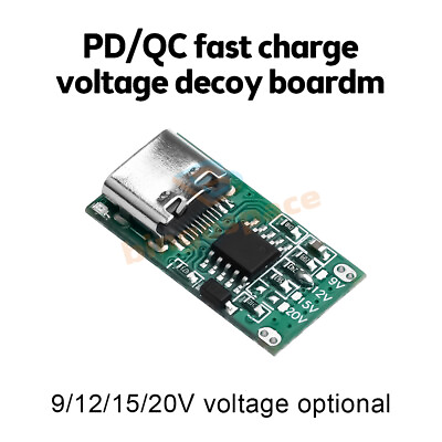 #ad Lot Type C 5A PD QC Quick Charge Fast Charging Board USB Boost Circuit Module US $6.99