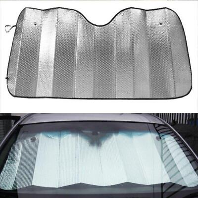#ad 140*70 cm Car Front Rear Window Windshield Visor Two sided Sun Shade Cover $6.76