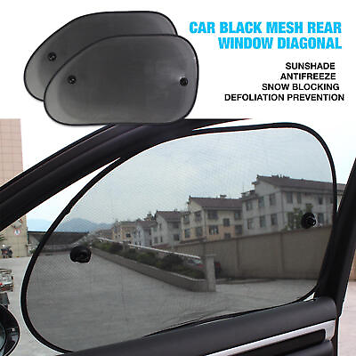 #ad Car Side Window Sun Shade Cover Visor Mesh Shield UV Block Screen $9.55