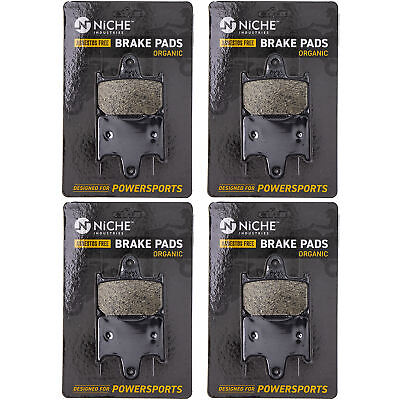 #ad NICHE Brake Pad Set for Suzuki GSXR600X GSXR750X GSXR1000Z Rear Organic 4 Pack $29.95