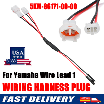 #ad For Yamaha Wire Lead 1 Replace 5KM 86171 00 00 Wiring Harness Plug Engines Kit $16.99