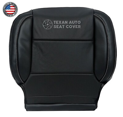 #ad 2014 Chevy Silverado 1500 LTZ fits Driver Bottom Perforated Seat Cover Black $139.99