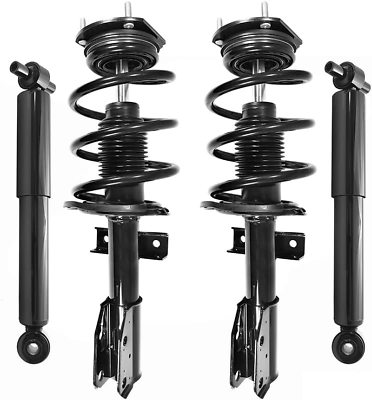 #ad COMPLETESTRUTS Front Complete Strut Assemblies with Coil Springs and Rear Shoc $234.99
