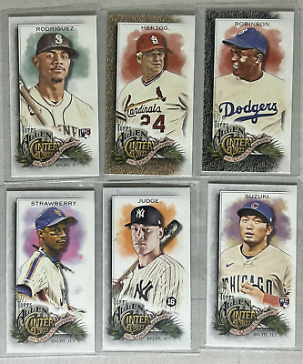 2022 Allen amp; Ginter Mini Cards Base Inserts Parallels Aamp;G Backs ##x27;s 251 and on $18.99