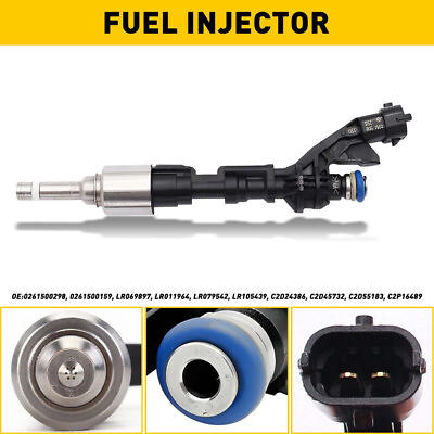 #ad Fuel Injectors For Jaguar XF XJ Land LR4 Rover Range Rover 5.0L V8 0261500298 $38.99