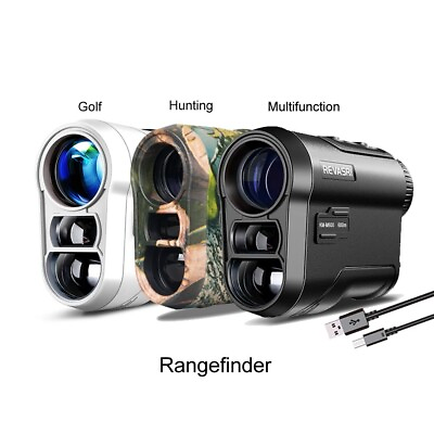 #ad Laser Rangefinder 1000M Camouflage Hunting Monocular Flag Lock Slope Pin Distanc $79.99