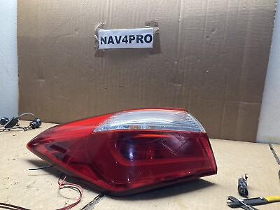 #ad Fit For 2014 2016 Kia Forte Rear Left Light Lamp #S24 $51.51