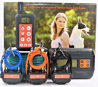 #ad Underground Dog Containment Electric Fence amp; Remote Shock Collar Bark E Collar $249.95
