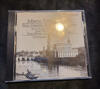 #ad Johann Sebastian Bach: Four Concerti For Various Instruments CD 1988 b12 $6.99
