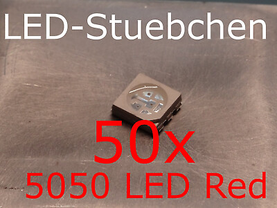 #ad 50x 5050 LED Rot EUR 4.90