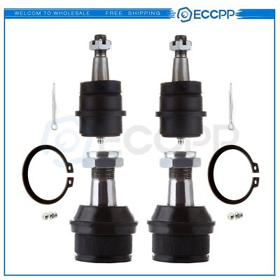 #ad 4pcs For 1994 1999 Dodge Ram 1500 Suspension Kit Front Lower Upper Ball Joints $34.95