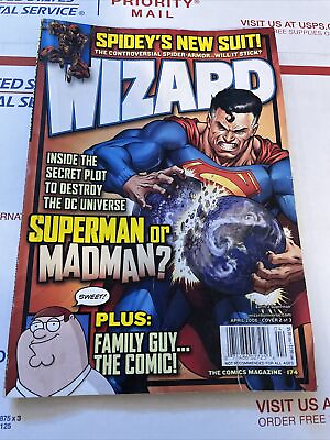 #ad Magazine WIZARD The Guide to Comics April 2006 Issue 174 $13.99