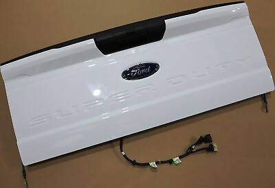 #ad WHITE Tailgate 23 25 SUPER DUTY Truck New Take Off F250 Ford Paint Tail Gate OEM $600.00