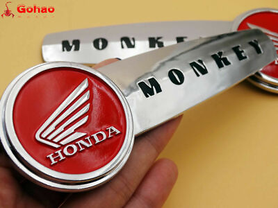 #ad L R Pair Fuel Tank Badge Emblem Decal for Monkey Bike 50 z50 z50r z50j z50z z50a $15.99