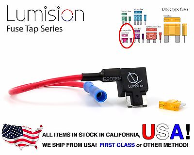 #ad Add A Circuit Standard ATM Mini Low Profile Blade Style Fuse Holder Tap 5 AMP $6.99