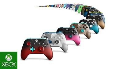 Microsoft Xbox One Wireless Controller Series X S Win10 Multi Color Option READ $32.95