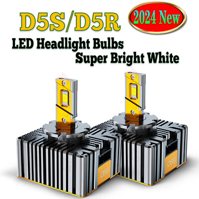 #ad For 2016 20 Chevrolet Silverado D5S 2x Bulb LED Head Light Lamp Brand New 6000K $43.99