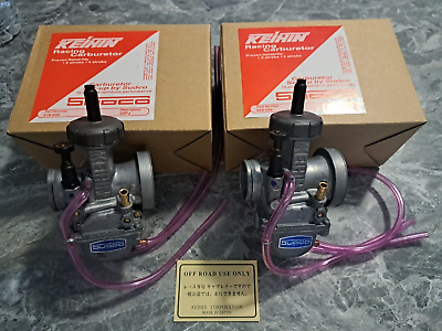 Keihin Yamaha Banshee 350 34mm 34 mm PJ Carb Set Carbs Carburetors $349.95
