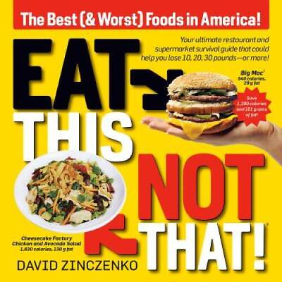 #ad #ad Eat This Not That Revised : The Best amp; Worst Foods in America VERY GOOD $5.13