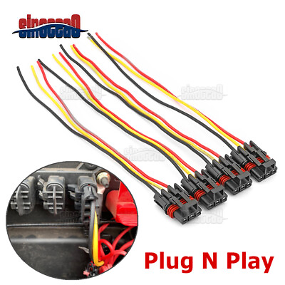 #ad 4PCS Pulse Power Plug Pigtail Connector For Polaris Ranger Crew XP1000 amp; RZR RS1 $9.49