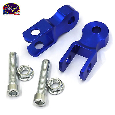 #ad 2x Shock Absorber Height Extender for TTR90 CRF70 SSR110 125 XR100 PW80 Blue $19.99