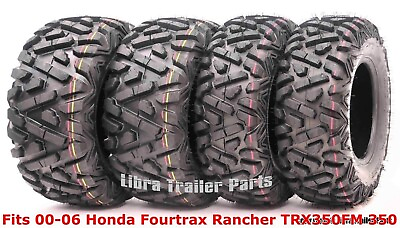 24x8 12 24x9 11 ATV tires 00 06 Honda Fourtrax Rancher TRX350FM 350 4X4 Set 4 $279.98