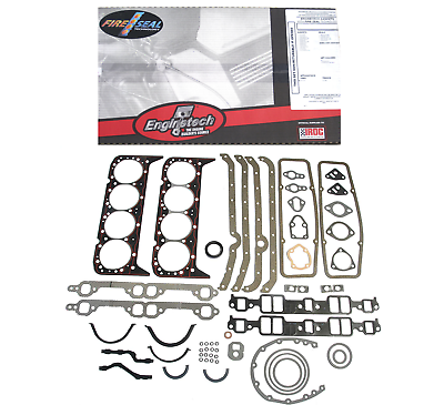 #ad Full Engine Gasket Set for Early 2 Piece Rear Seal Chevrolet SBC 283 327 350 5.7 $45.90