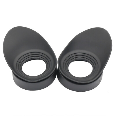 #ad 2pcs Binoculars Rubber Eye Cups Guards Inner Size 40mm for Telescopes Microscope $11.18