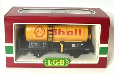 #ad LGB 4040S G Gauge Shell Single Dome Short Tank Car EX Box $55.20