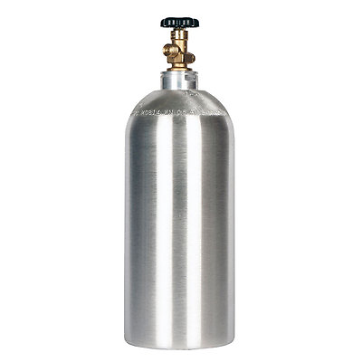 #ad New 10 lb. Aluminum CO2 Cylinder Tank with CGA320 Valve Carbon Dioxide Homebrew $129.95