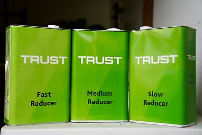 #ad Trust Universal FAST MEDIUM amp; SLOW Urethane Reducer Gallon Auto Paint 3 PACK $113.99