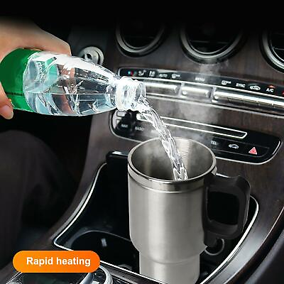 #ad Hot water vacuum cup electric car Cup car heating cup travel heating $17.33