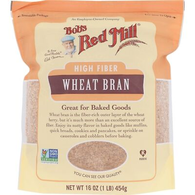 #ad Bob#x27;s Red Mill High Fiber Wheat Bran 16 oz Pkg $9.39