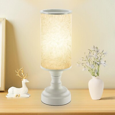 #ad Small Table Warm Yellow Lamp for Bedroom Minimalist Simple Desk Reading Lamps $38.99