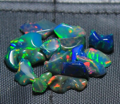 #ad opal rough black opal raw 10 crt lot black opal raw rough crystal healing rough $7.00