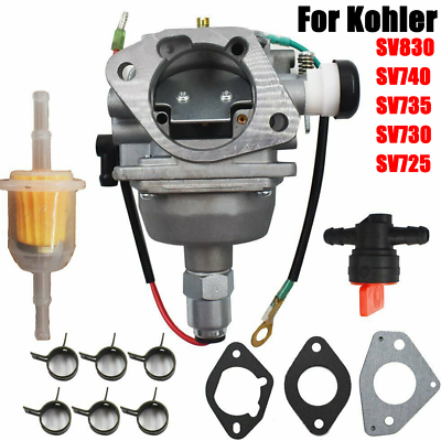 #ad Carburetor Kit For Kohler Engine SV830 SV740 SV735 SV730 SV725 SV710 32 853 12 S $28.99