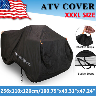 #ad XXXL Waterproof ATV Cover Universal Fit for Polaris Honda Yamaha Can Am Suzuki $30.99